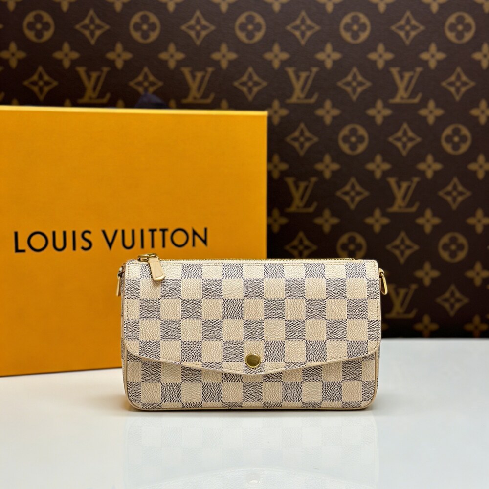 Louis Vuitton Pochette Félicie Damier Azur